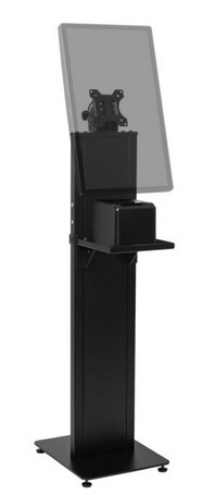 HAT Design Works KS10-B Kiosk Stand for MicroTouch PN M1-156IC-AA2